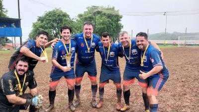 Laranjeiras do Sul conquistou o Tricampeonato do Jarcans na modalidade de Futebol sete 35+